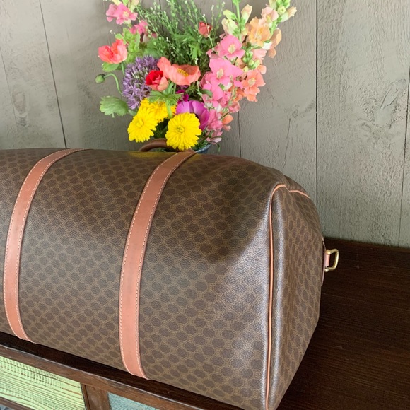 Celine Macadam Blason Travel Boston Weekender Bag - Picture 15 of 16